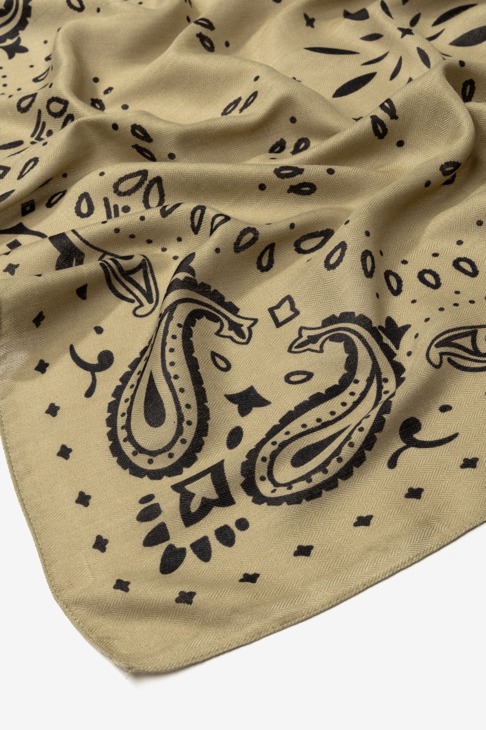 Green Bandana Scarf