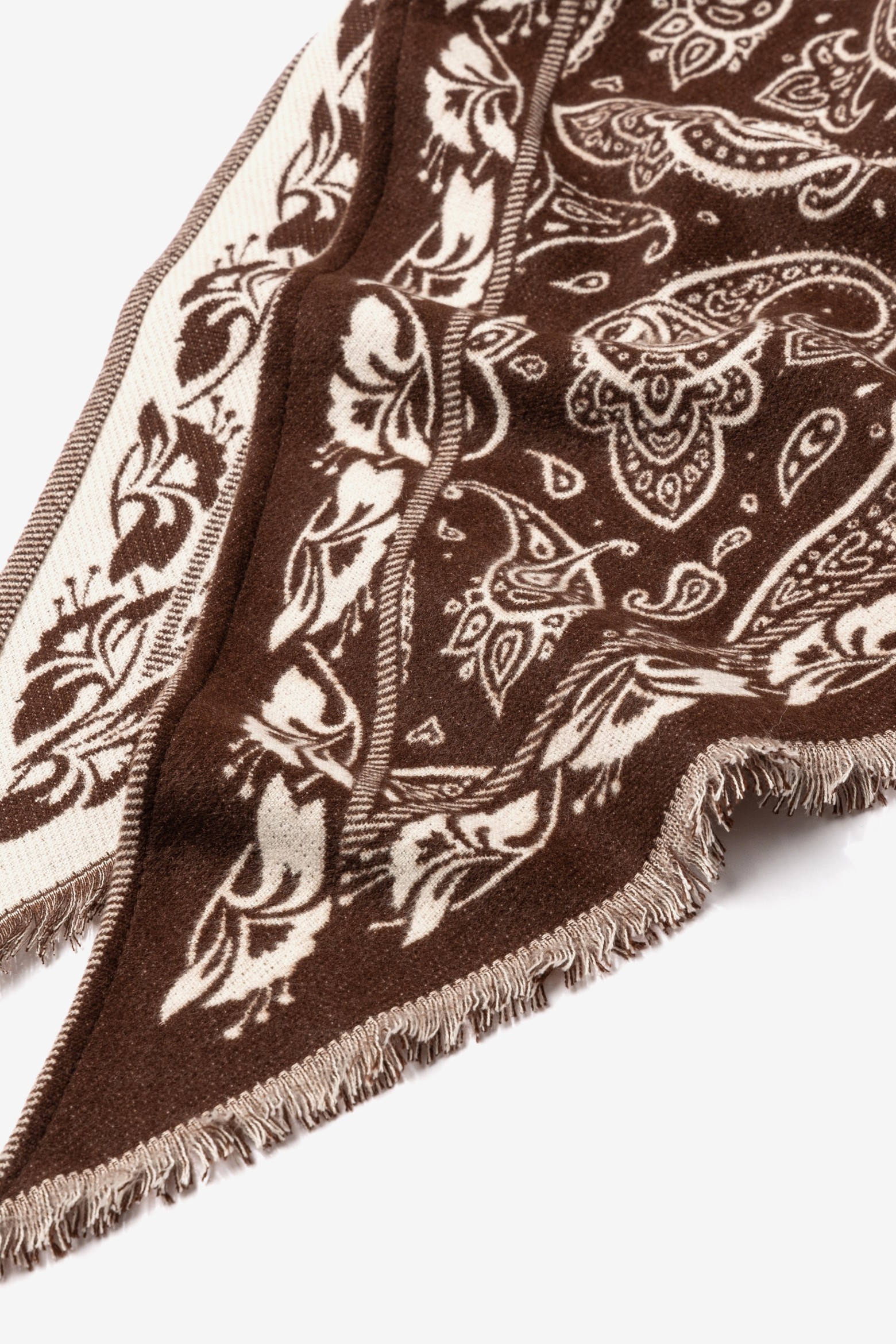 Pa�uelo triangular paisley