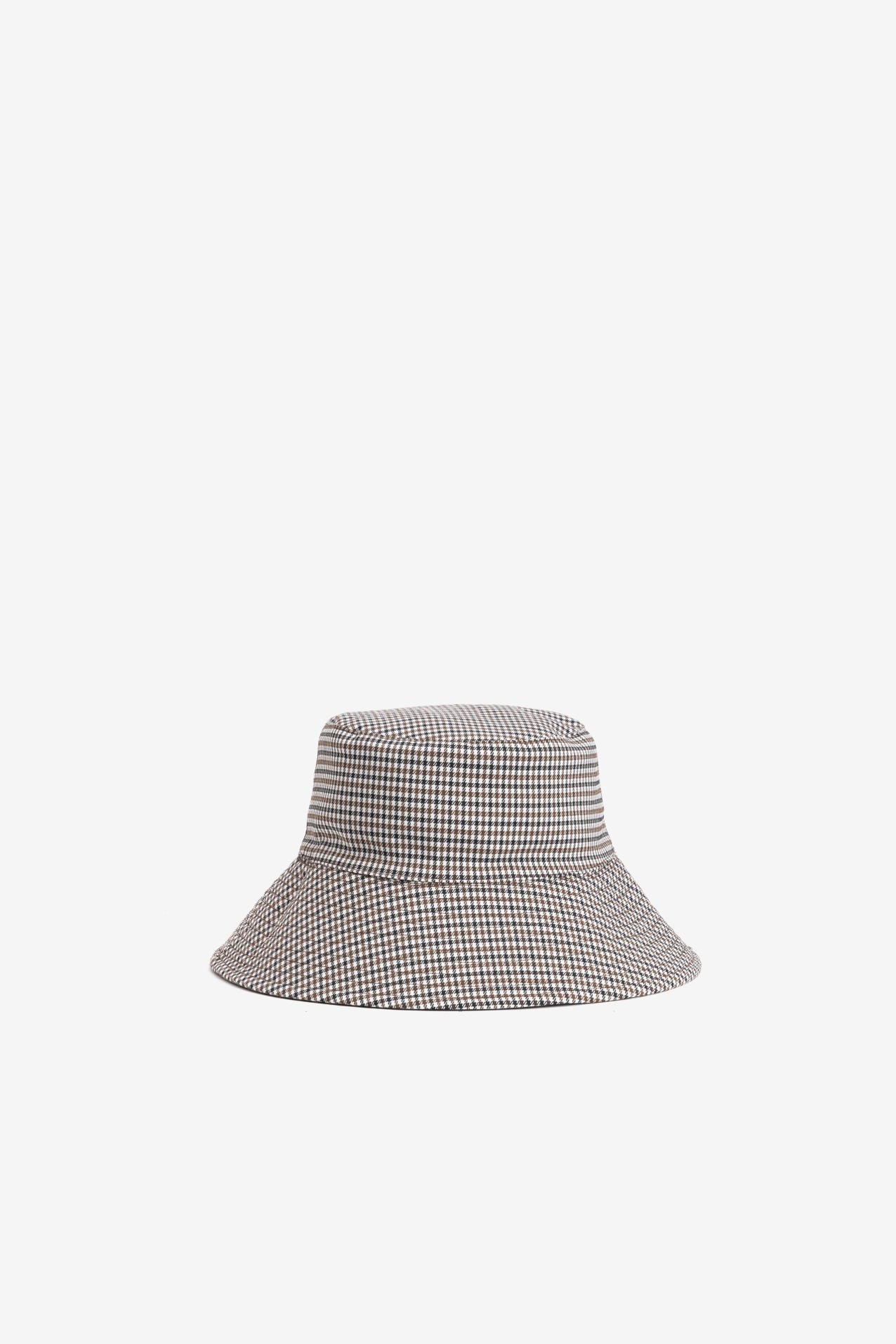 Dark Brown Reversible Bucket Hat