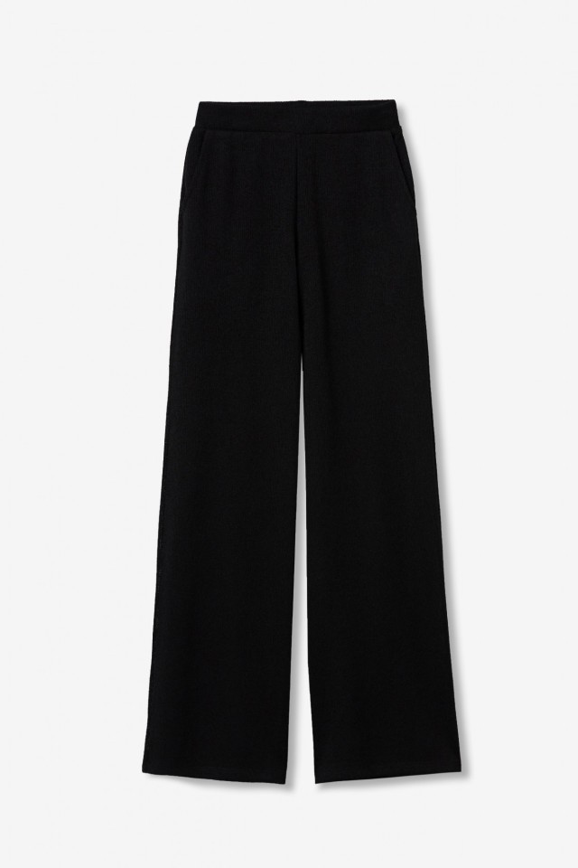 Pantal�n wide leg negro