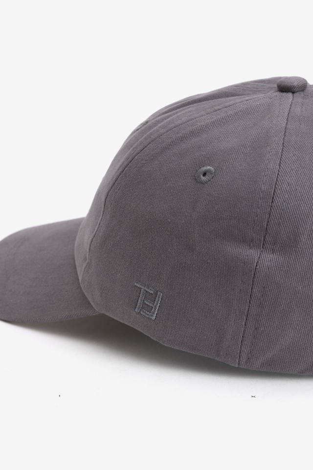 Chapéu cinza casual bordado Chapéu cinza casual bordado