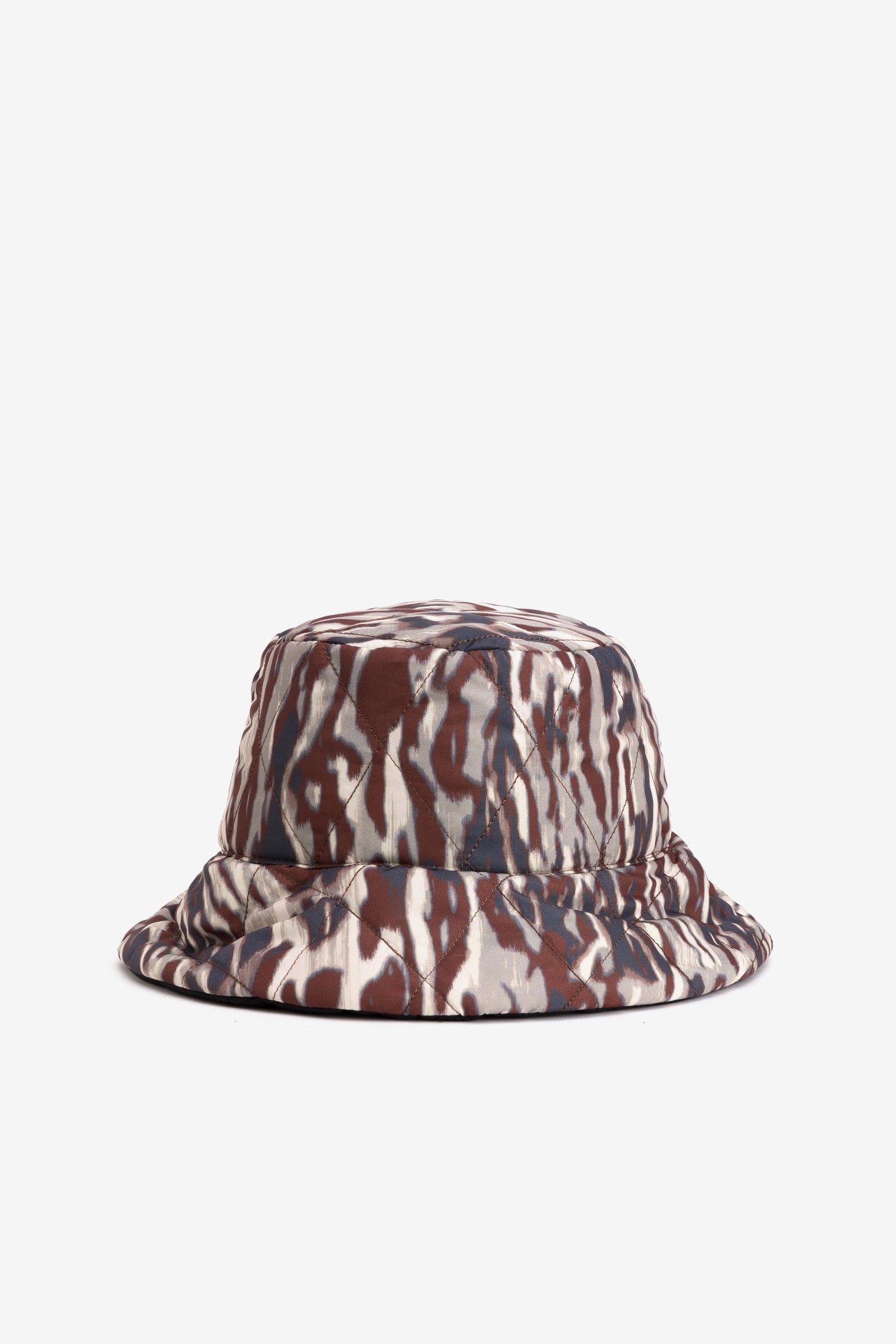 Bucket reversível castanho