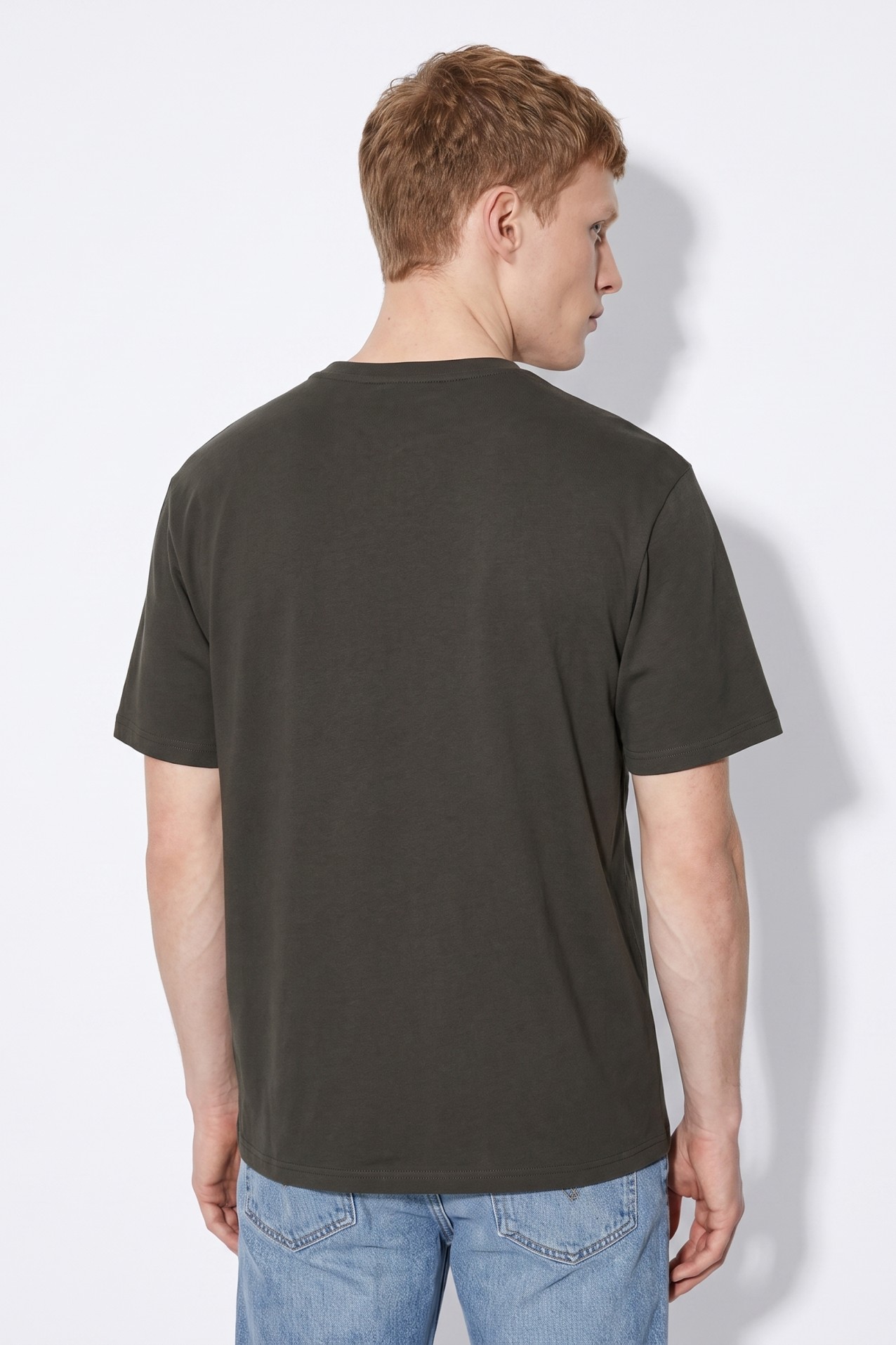 Camiseta verde corte cl�sico