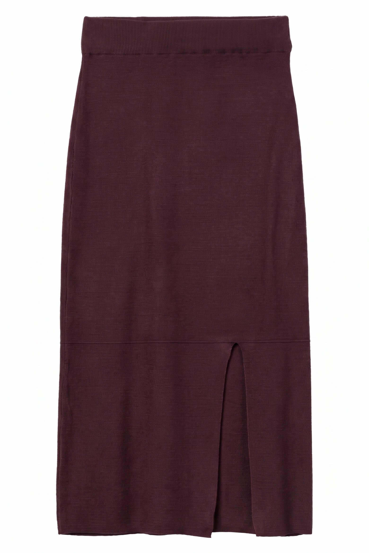 Saia midi cor vinho