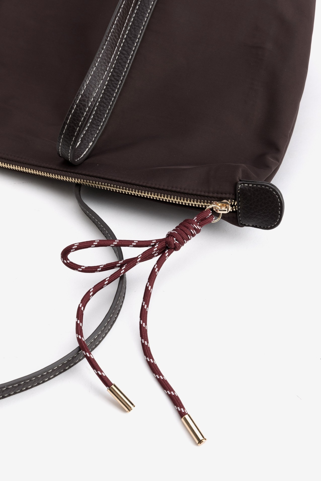 Brown Shopper Shoulder Bag