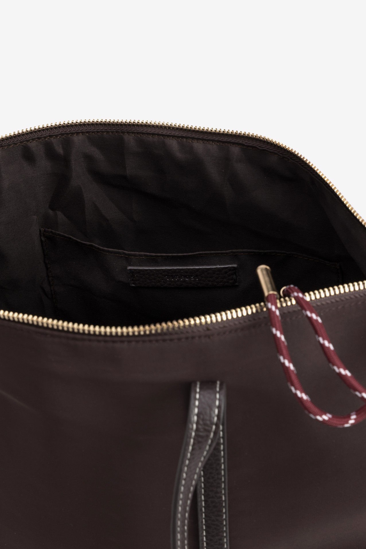 Brown Shopper Shoulder Bag