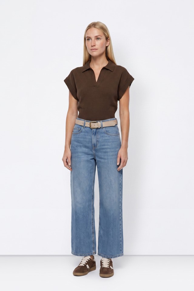 Nora Light Blue Wide Jeans Nora Light Blue Wide Jeans