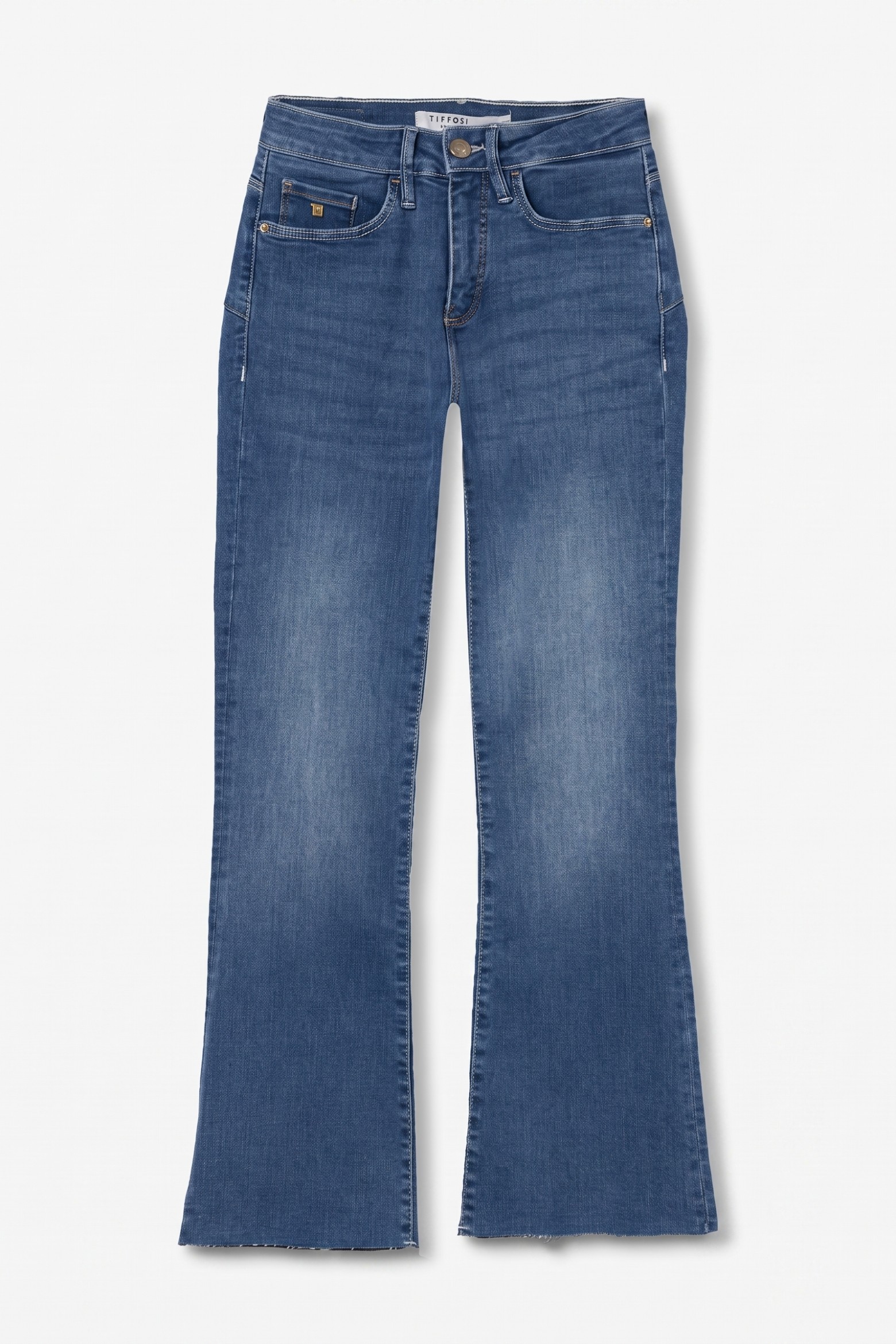 Dark Blue Straight Jeans