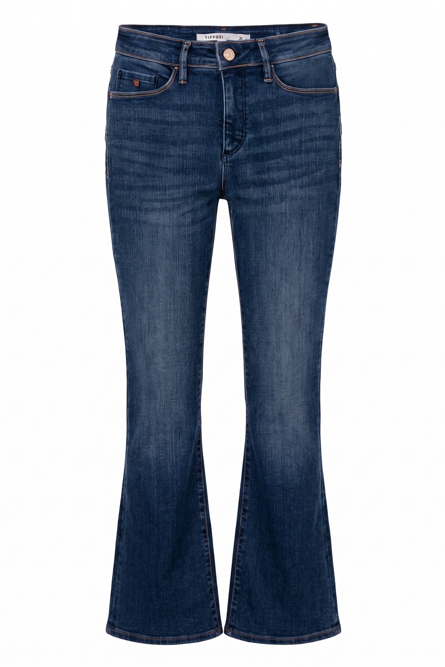 Jeans push up azul oscuro