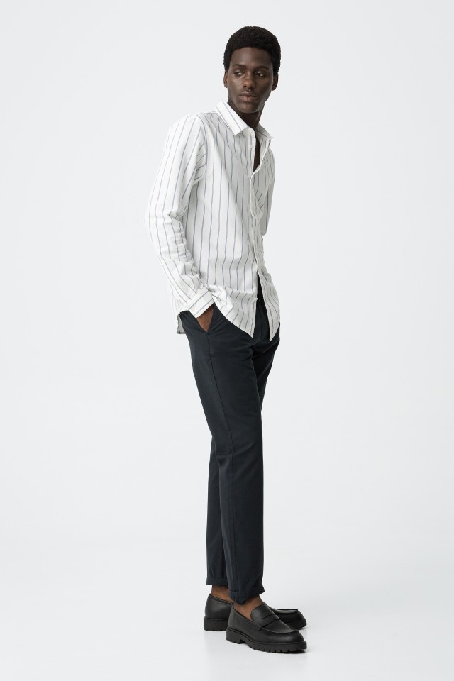 Calças Chino Slim Fit Calças Chino Slim Fit
