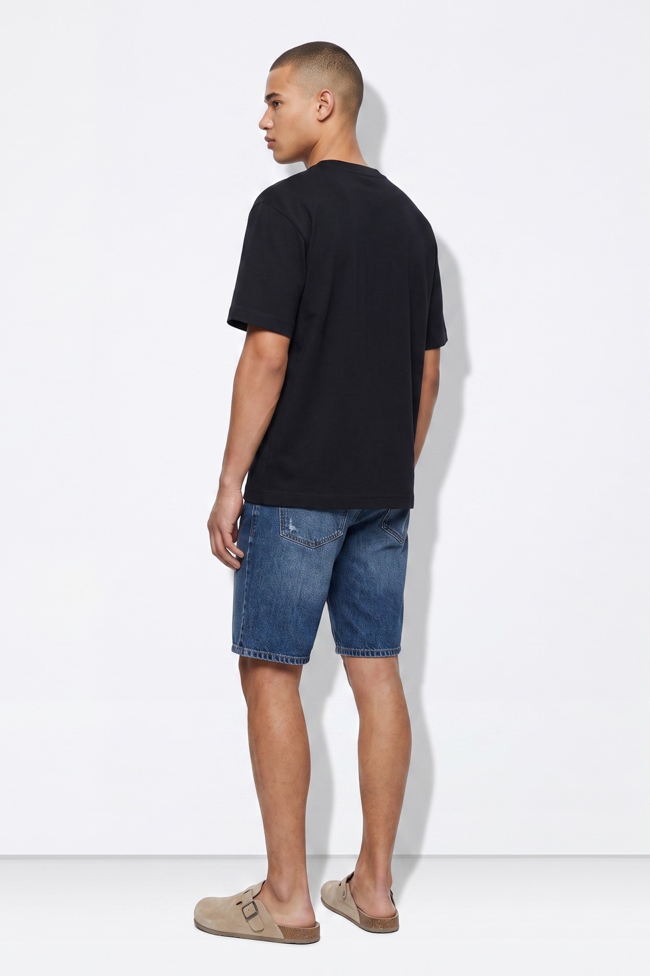 Cal��es denim azul