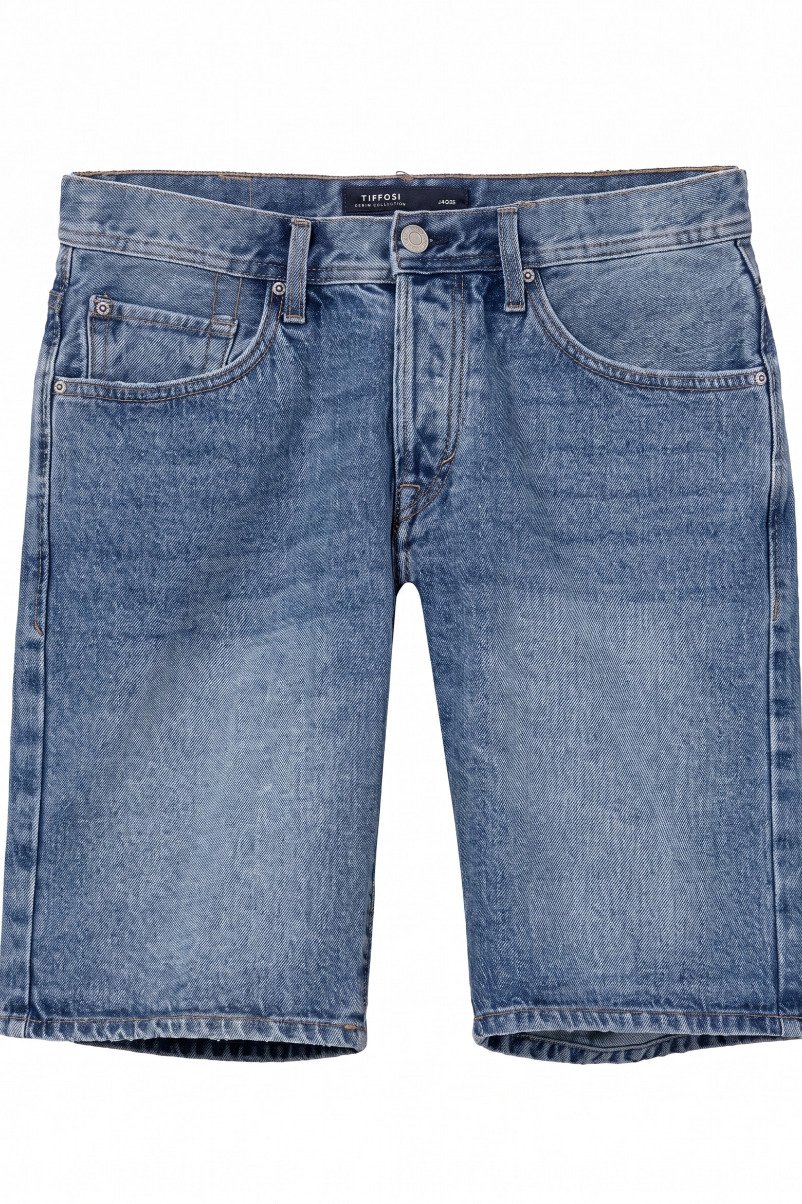 Cal��es denim azul casual