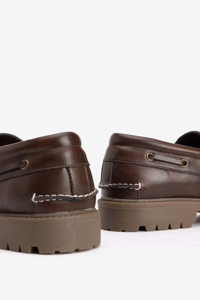 Brown Chunky Sole Shoes Brown Chunky Sole Shoes