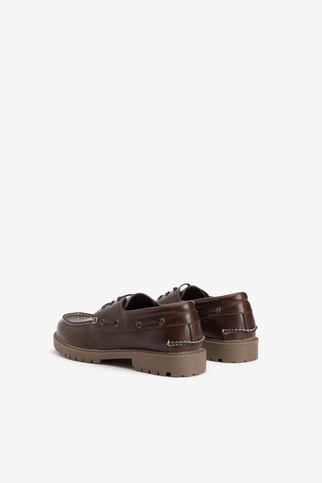 Brown Chunky Sole Shoes Brown Chunky Sole Shoes