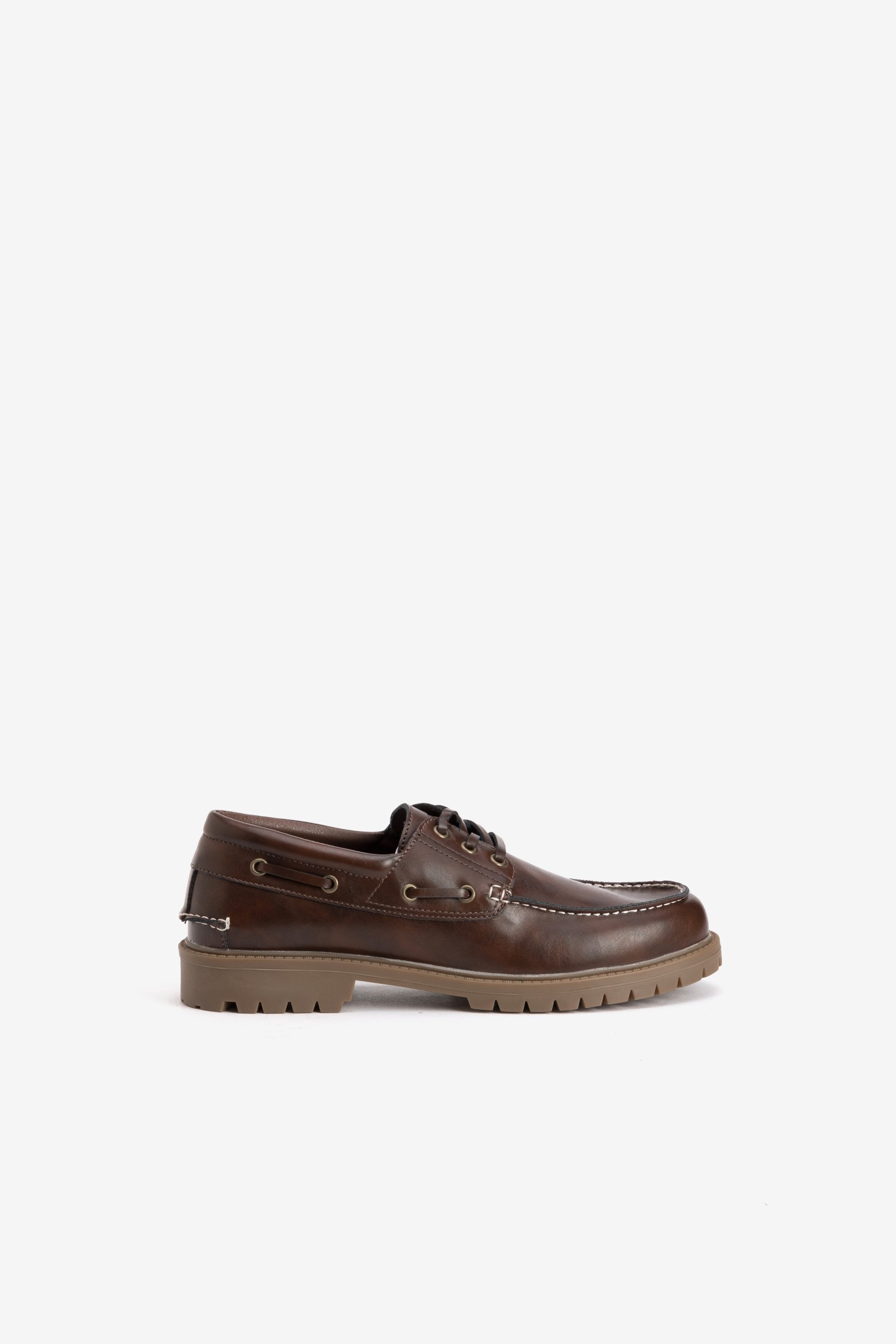 Brown Chunky Sole Shoes