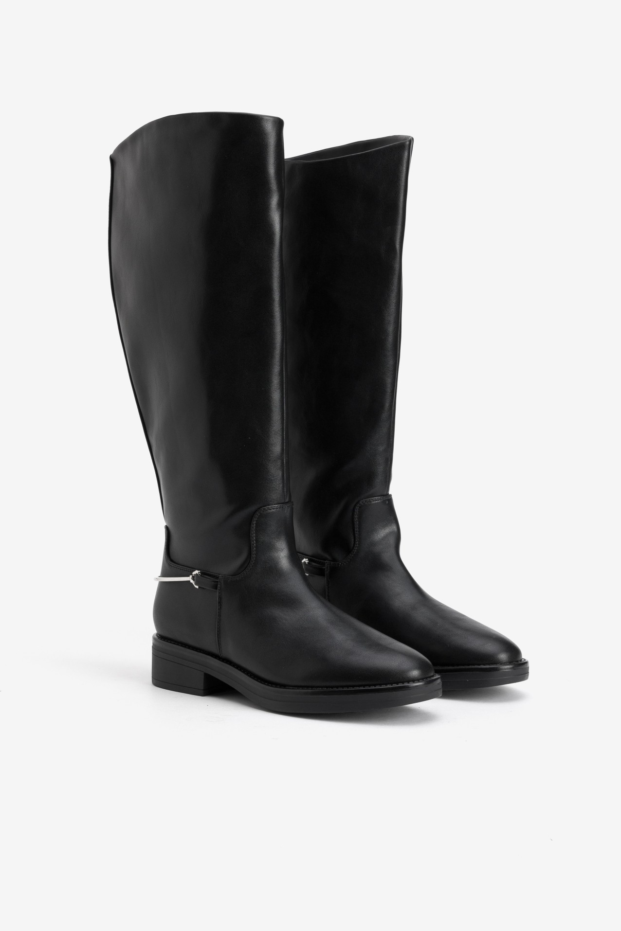 Tall Black Boot Minimal