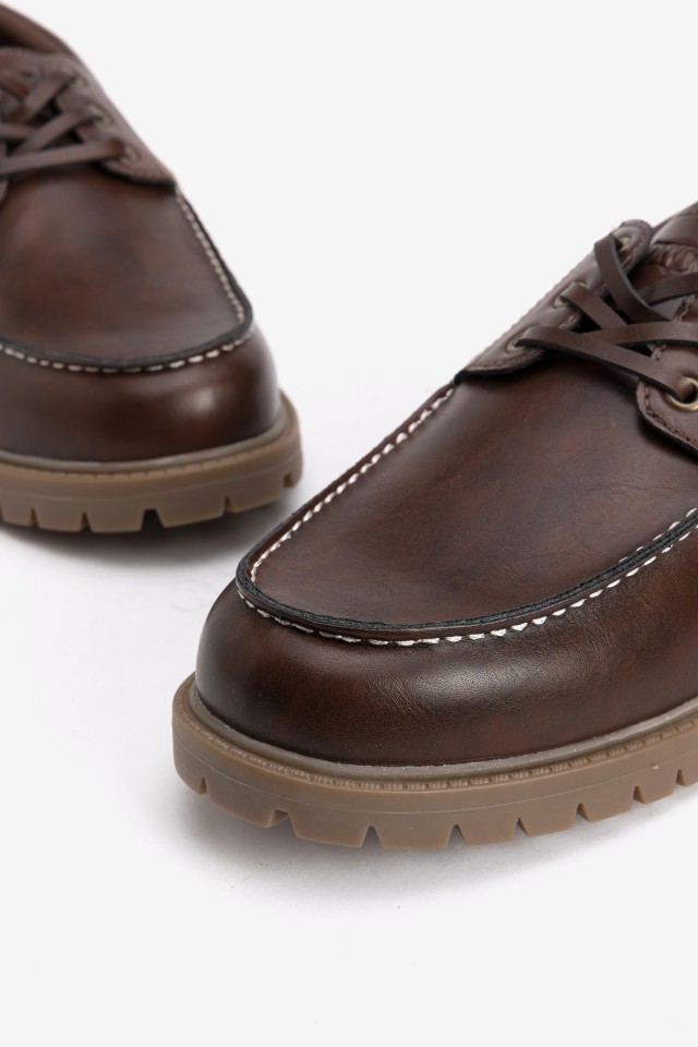 Brown Chunky Sole Shoes Brown Chunky Sole Shoes