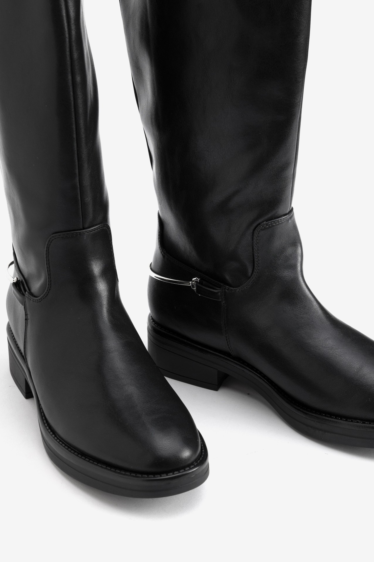Tall Black Boot Minimal