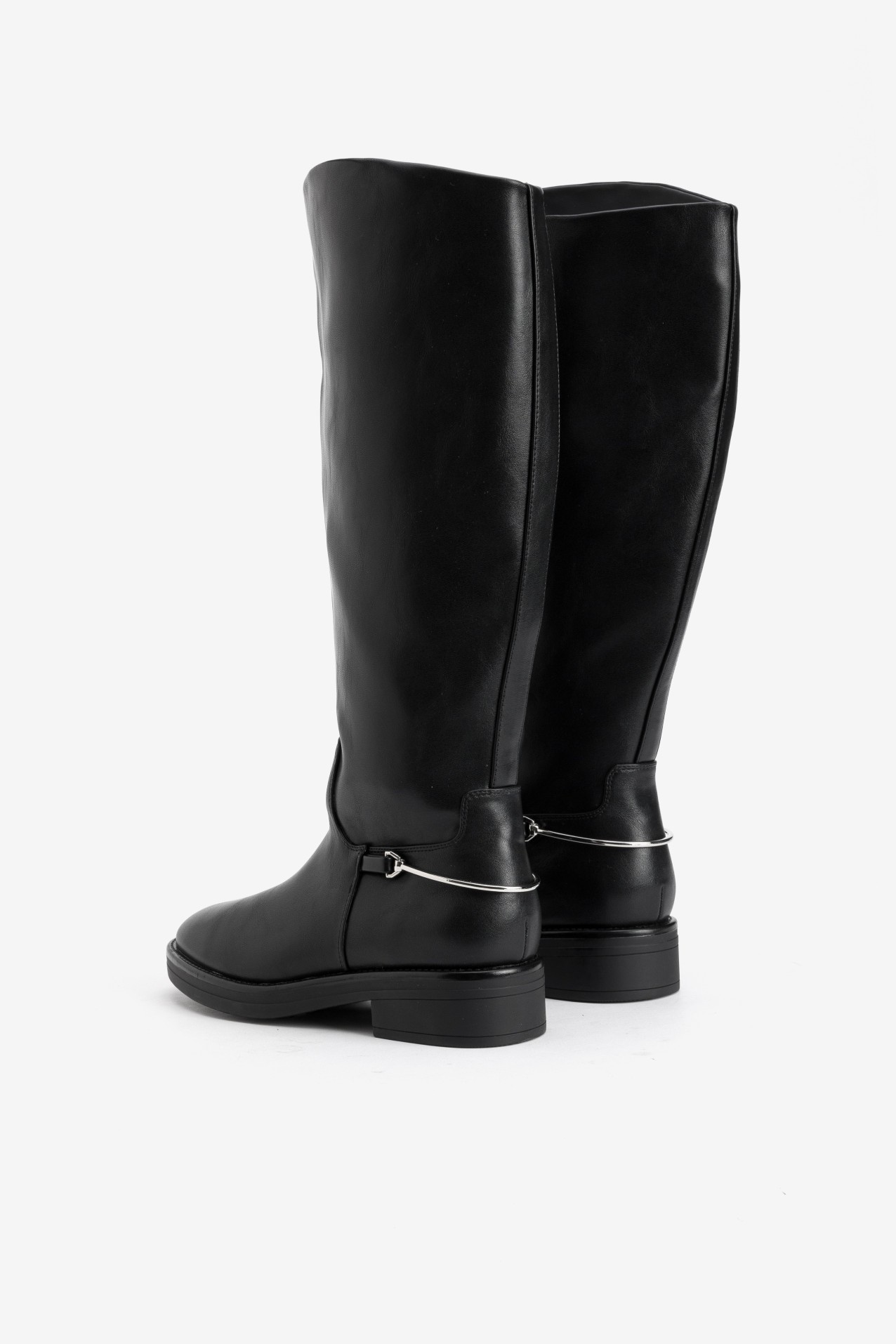 Tall Black Boot Minimal