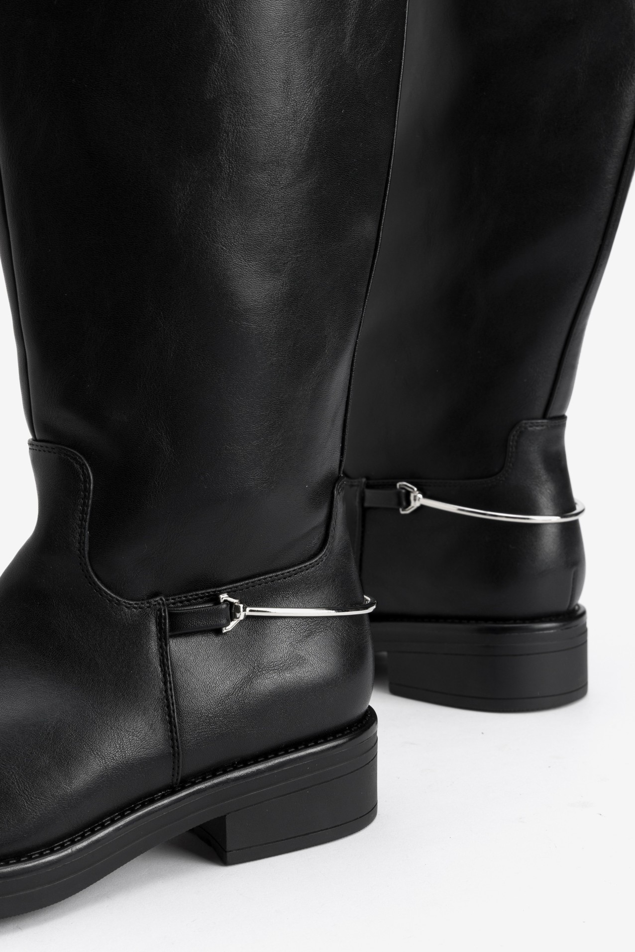 Tall Black Boot Minimal