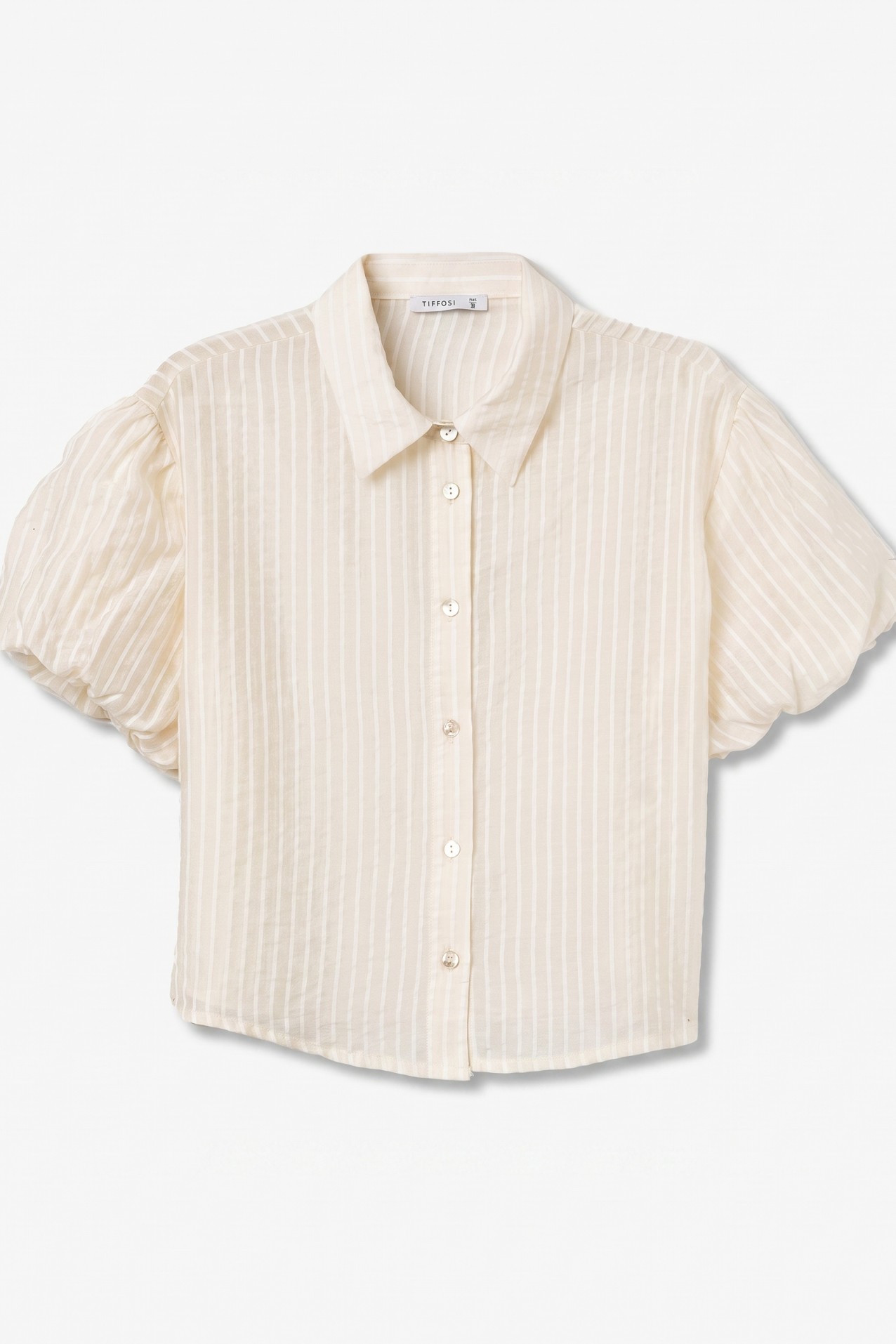 Beige Short Sleeve Shirt