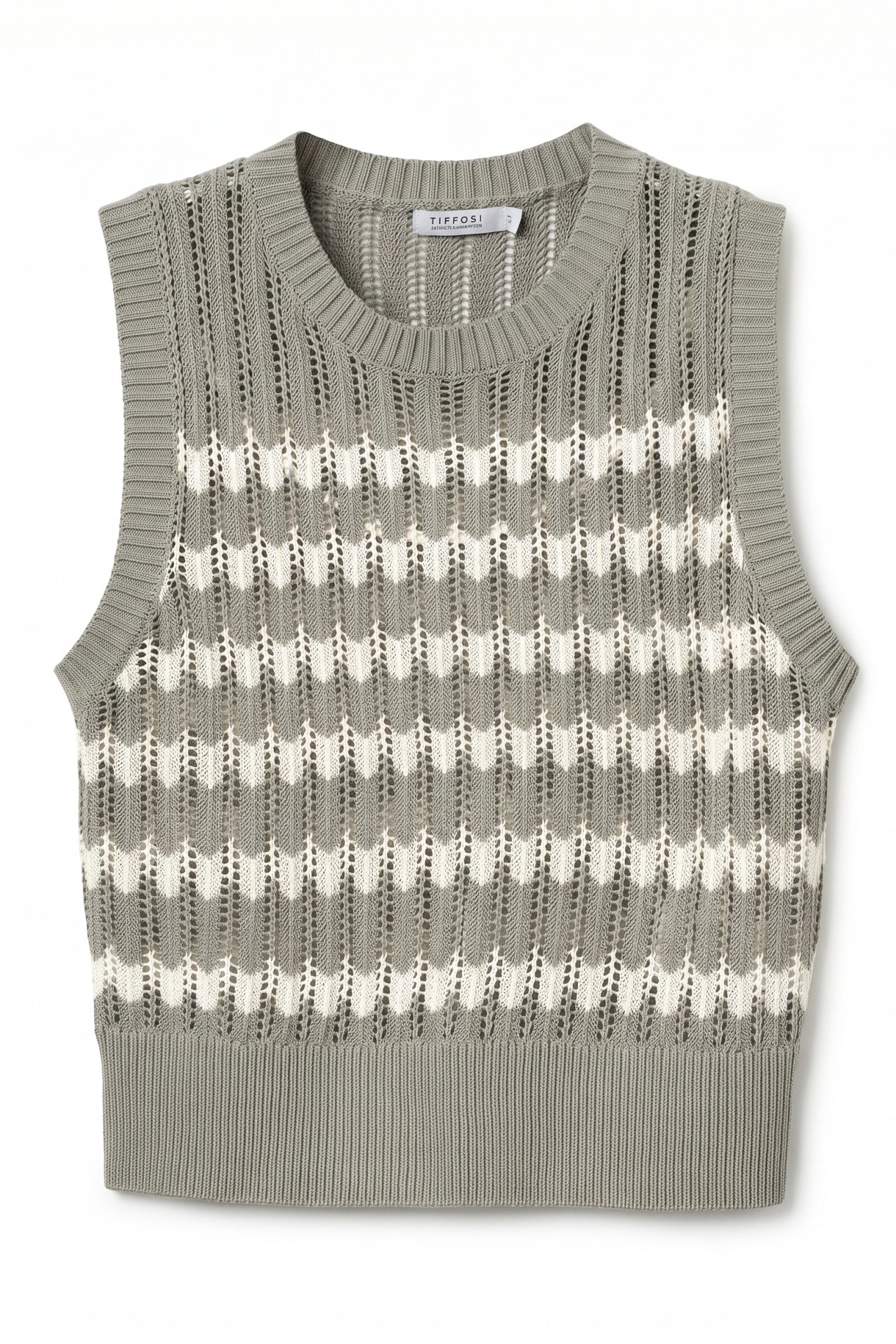 Light Green Sleeveless Knit