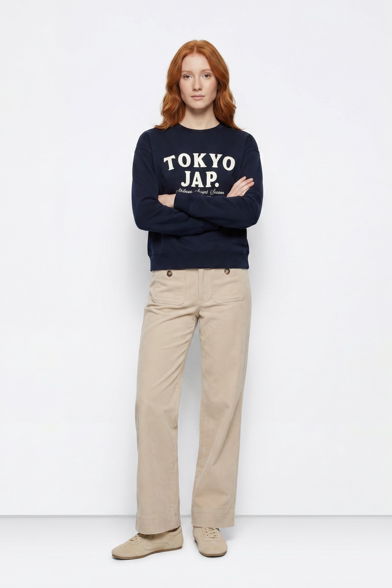 Navy Tokyo Sweatshirt