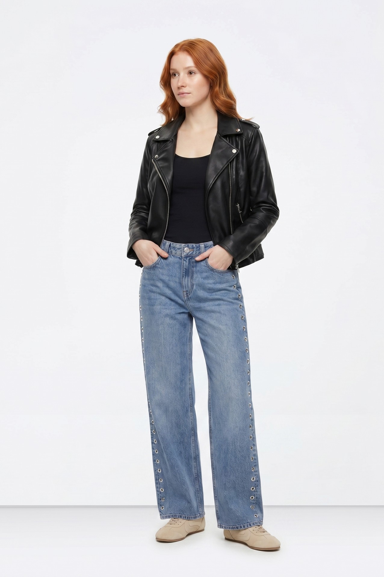 Black Biker Jacket