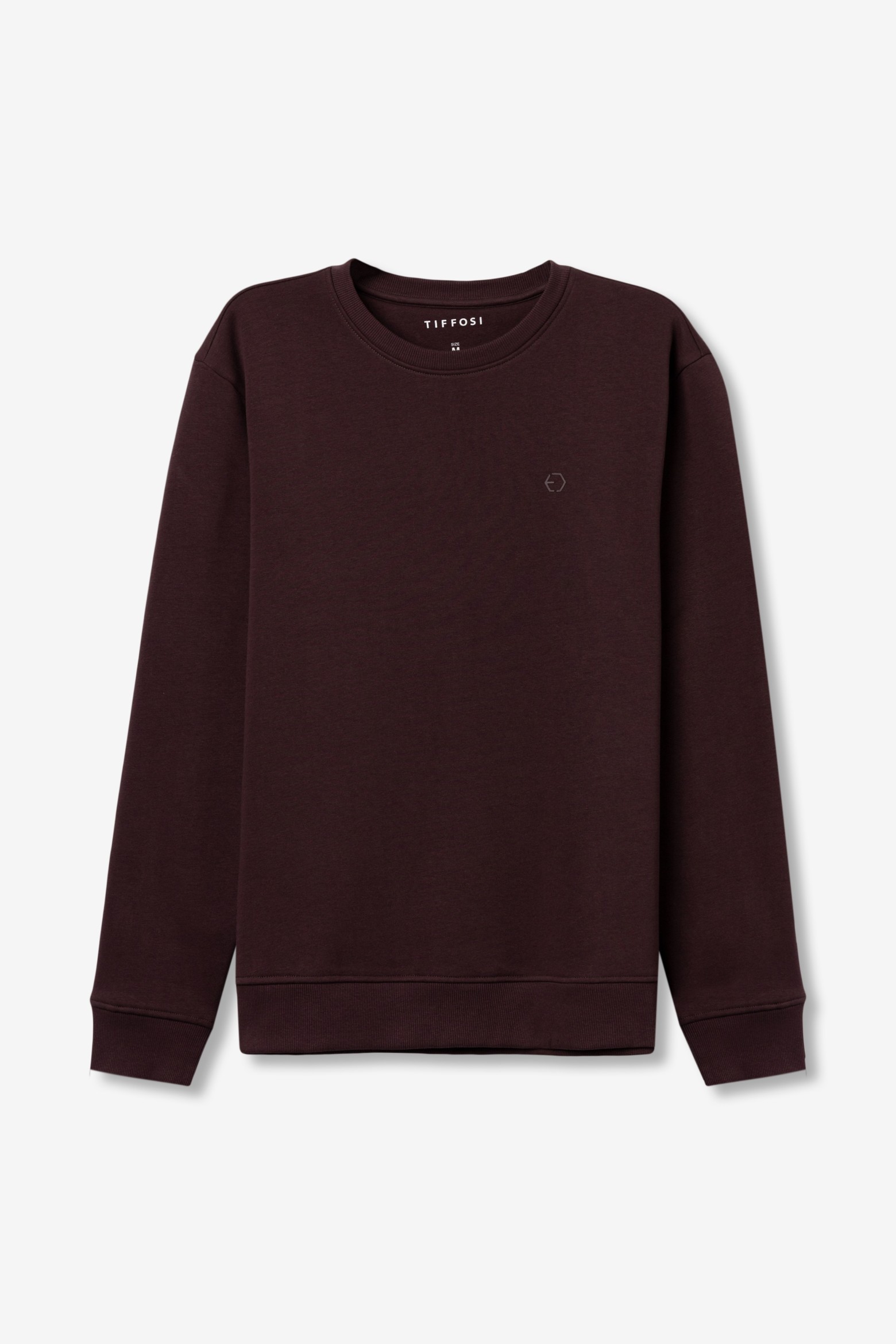 Brown Crew Neck Sweatshirt