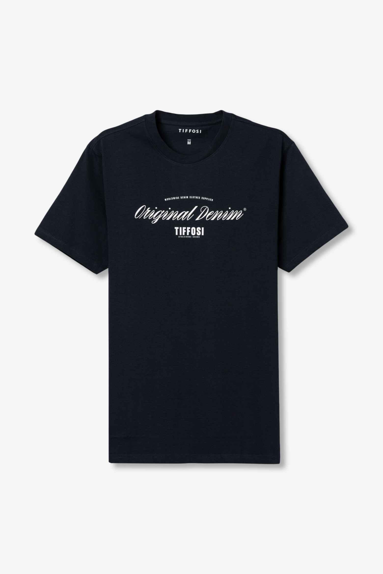 Camiseta azul casual