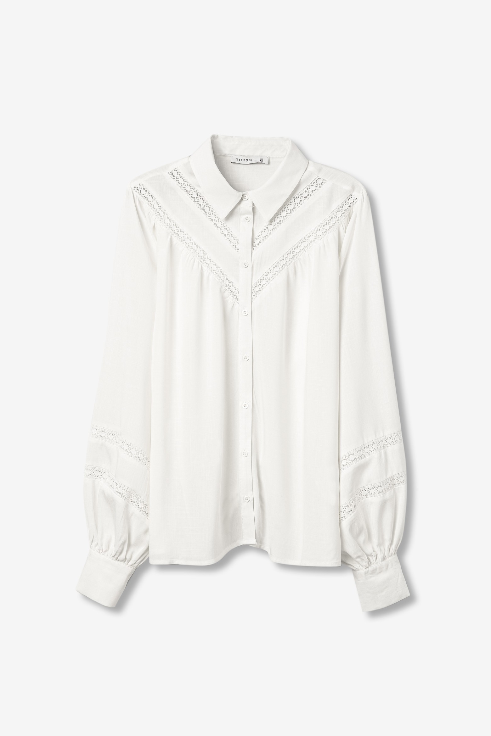 Cream Long Sleeve Shirt