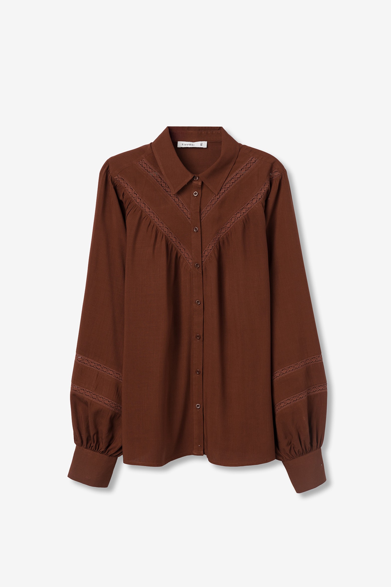 Brown Long Sleeve Shirt
