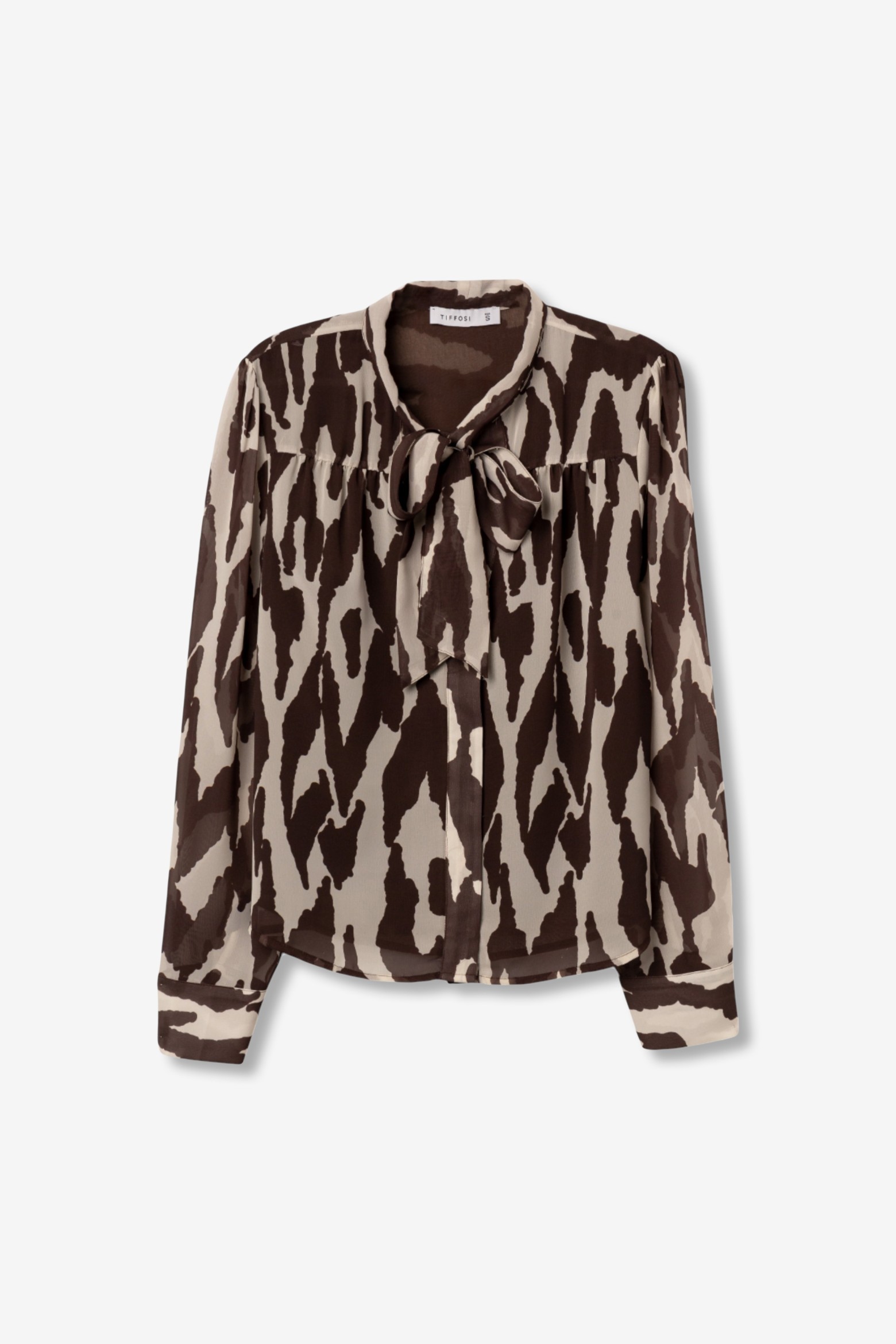 Chocolate Animal Print Shirt
