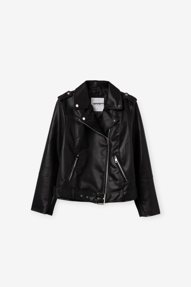 Black Biker Jacket