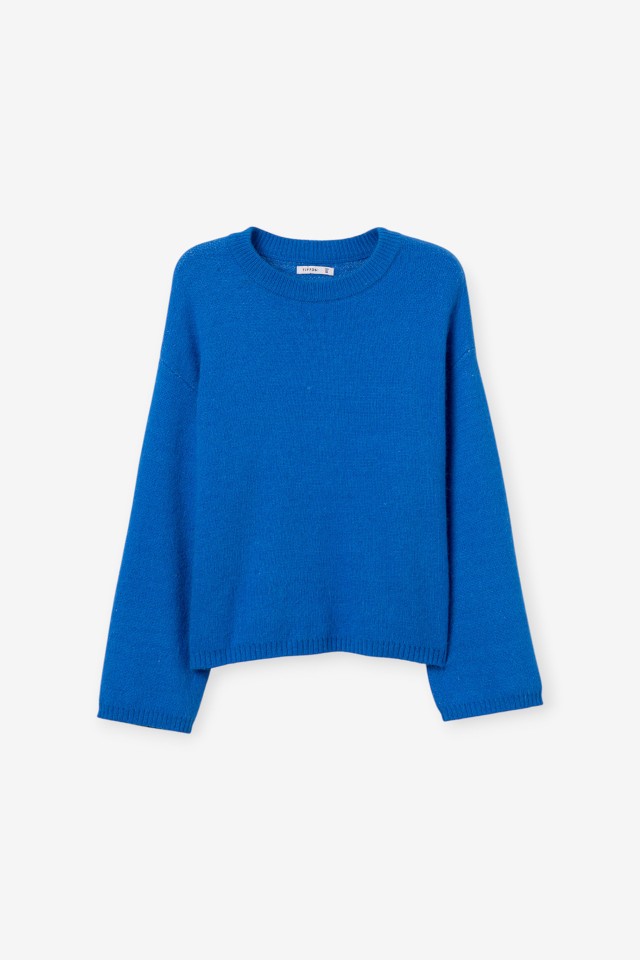 Vibrant Blue Loose Sweater Vibrant Blue Loose Sweater