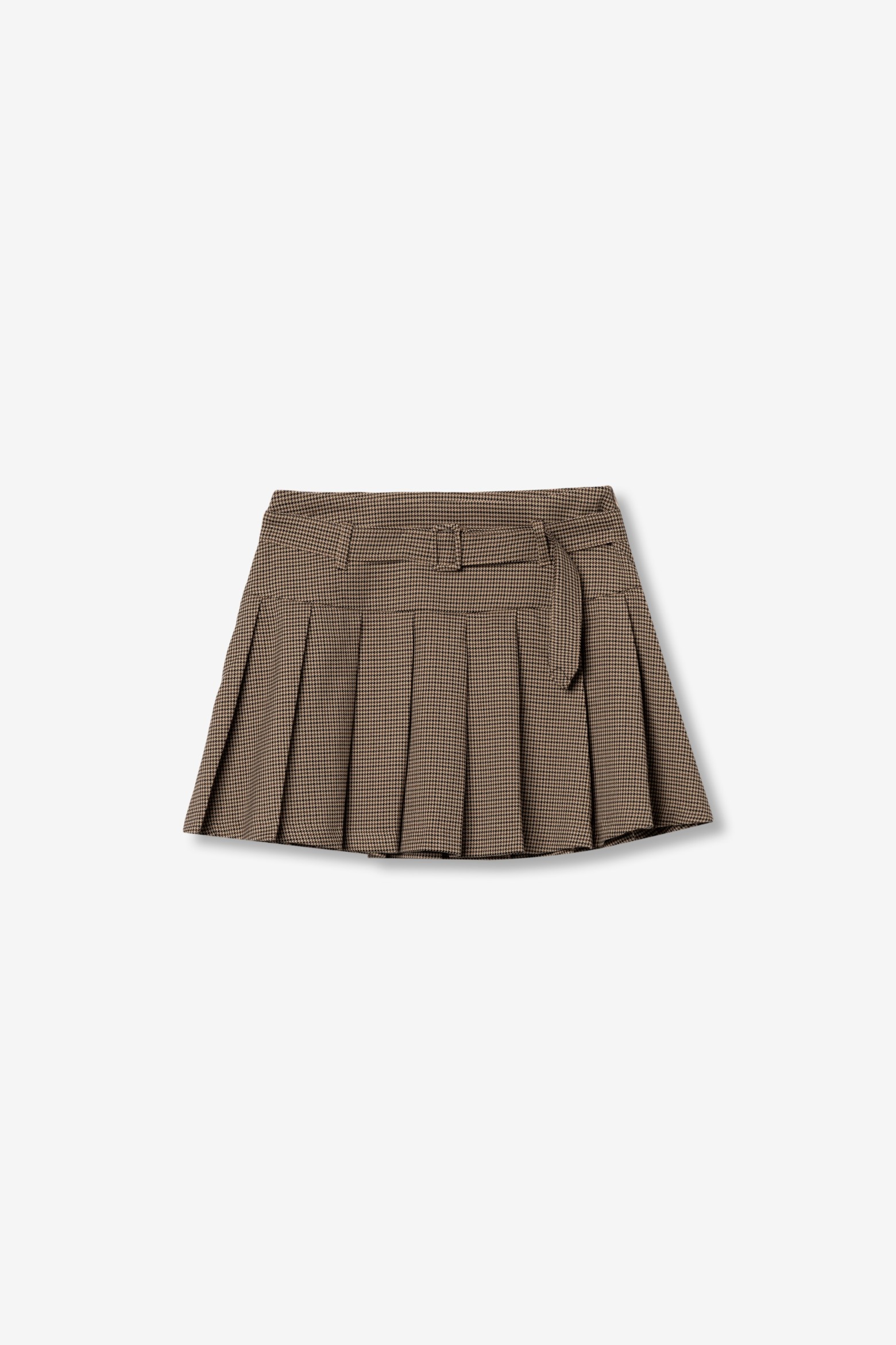 Minifalda chocolate colegial