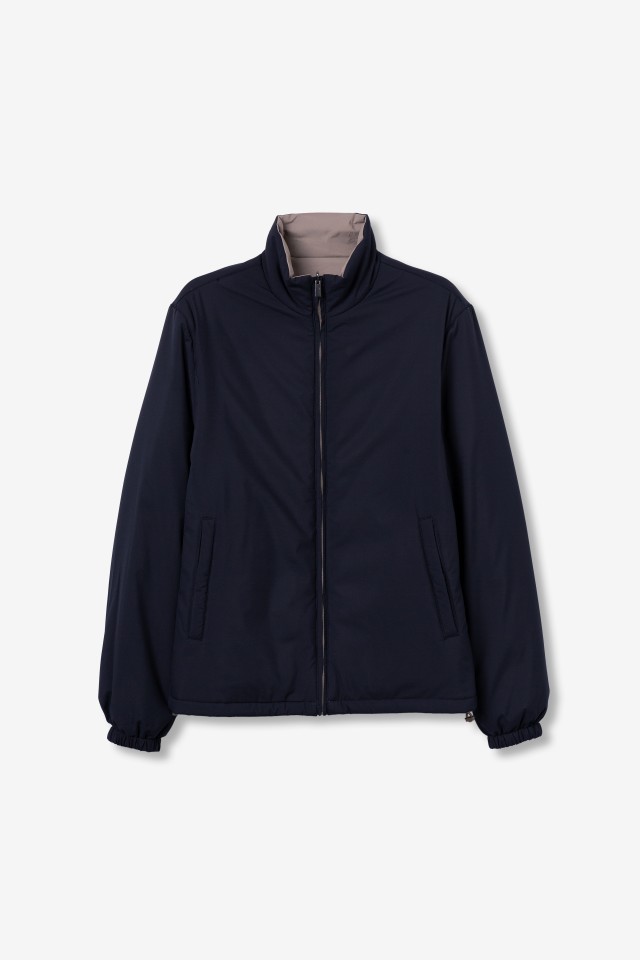 Dark Blue Zip Jacket