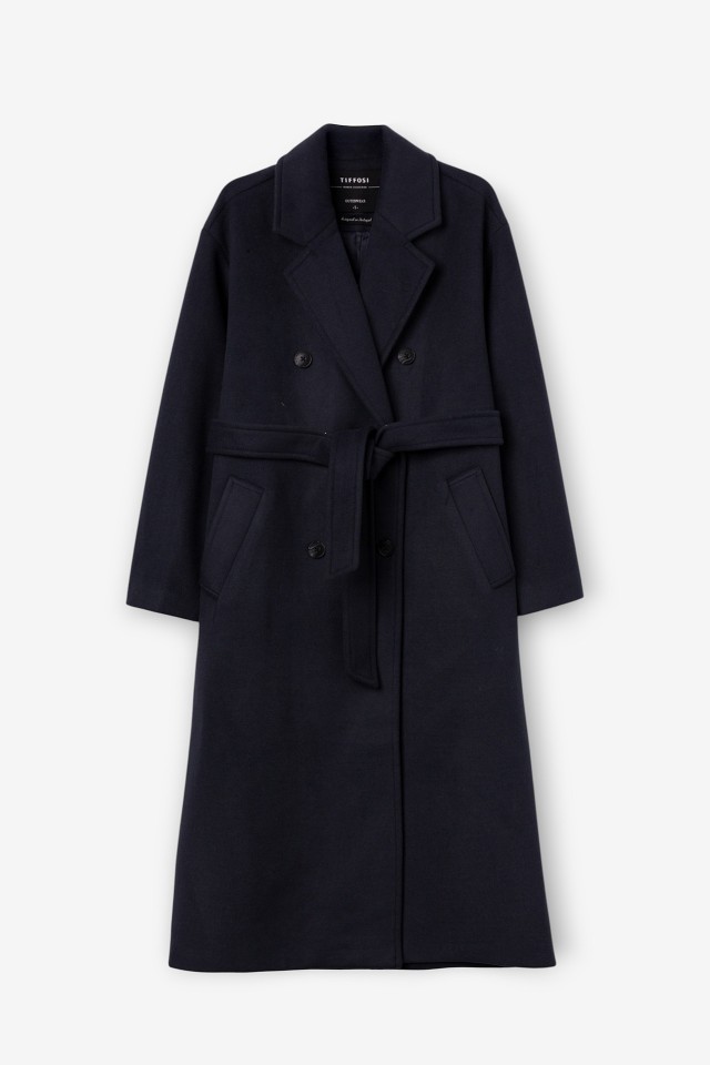 Dark Blue Long Coat