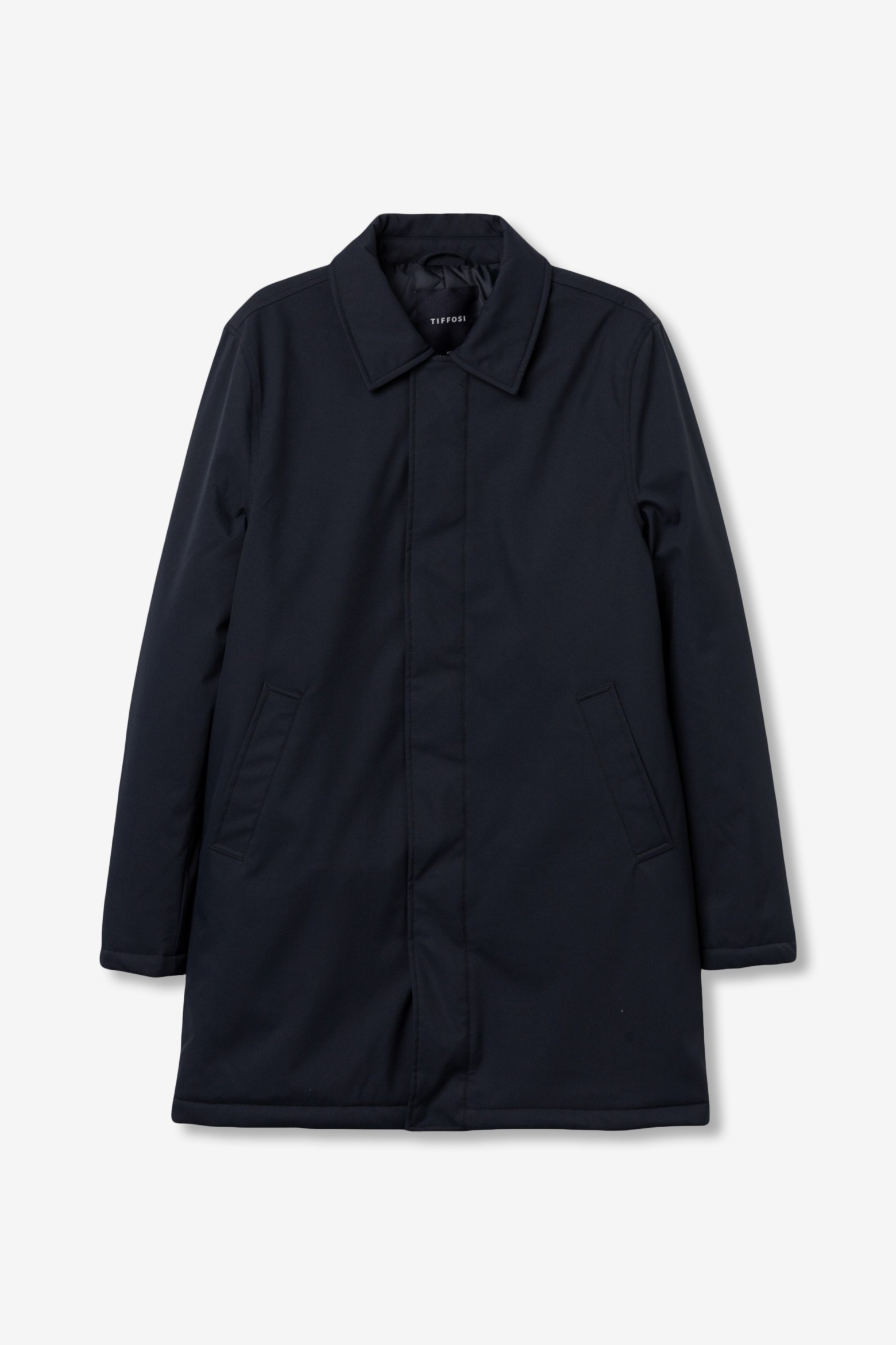 Long Navy Blue Coat