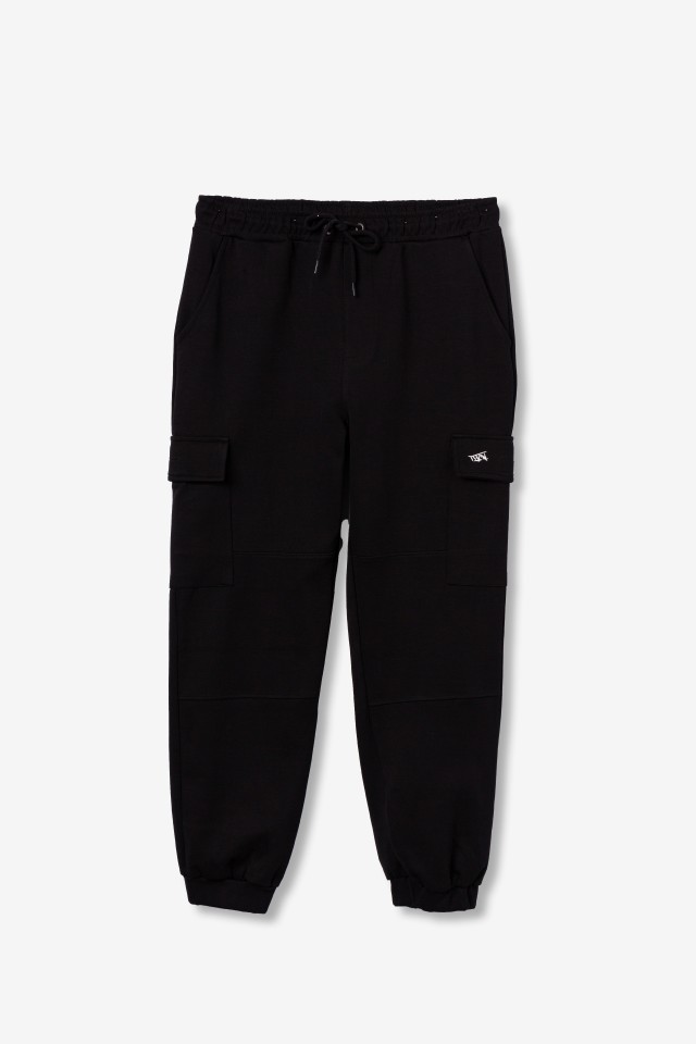 Black Relaxed Fit Trousers