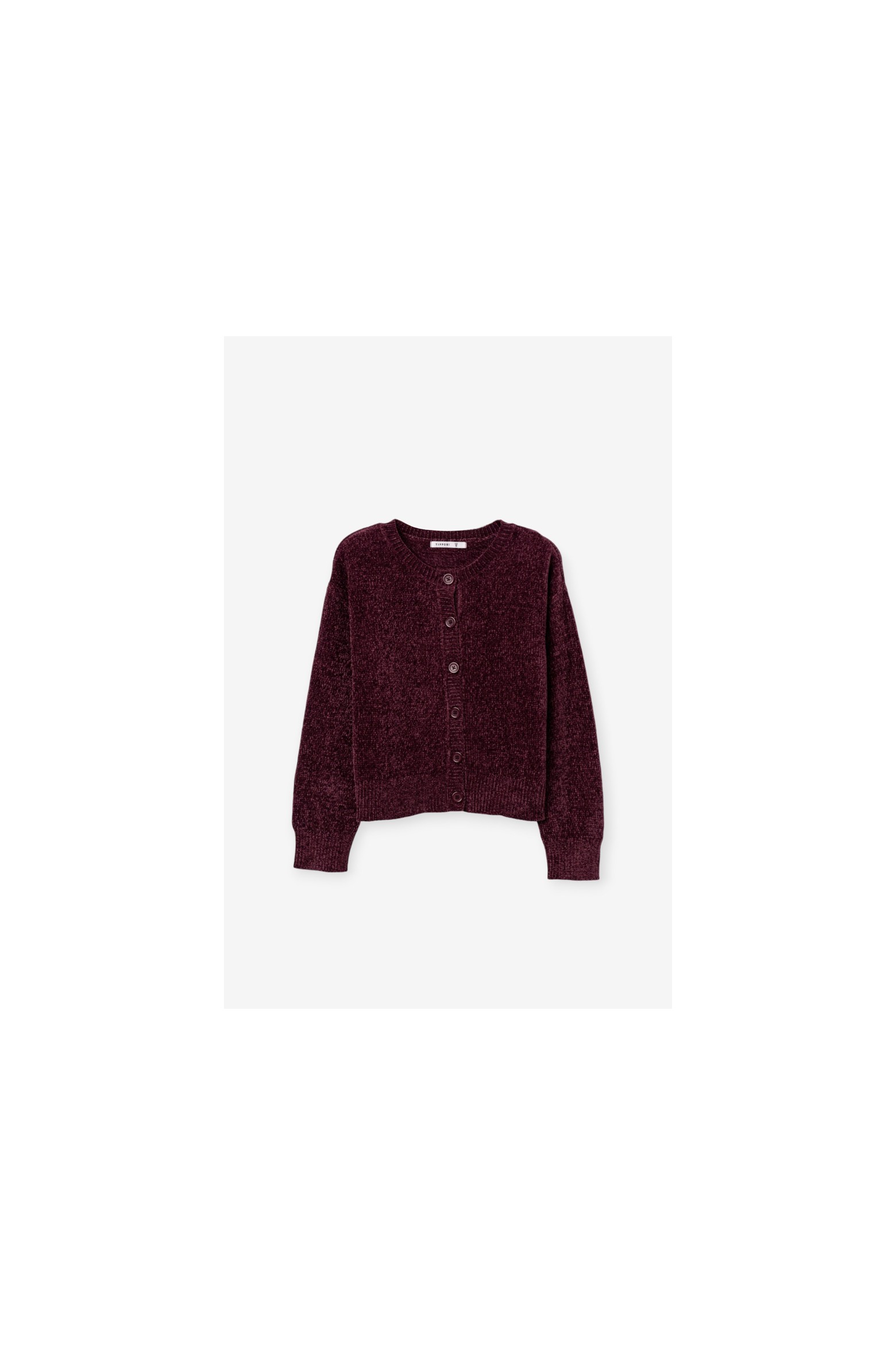 Chunky Red Cardigan