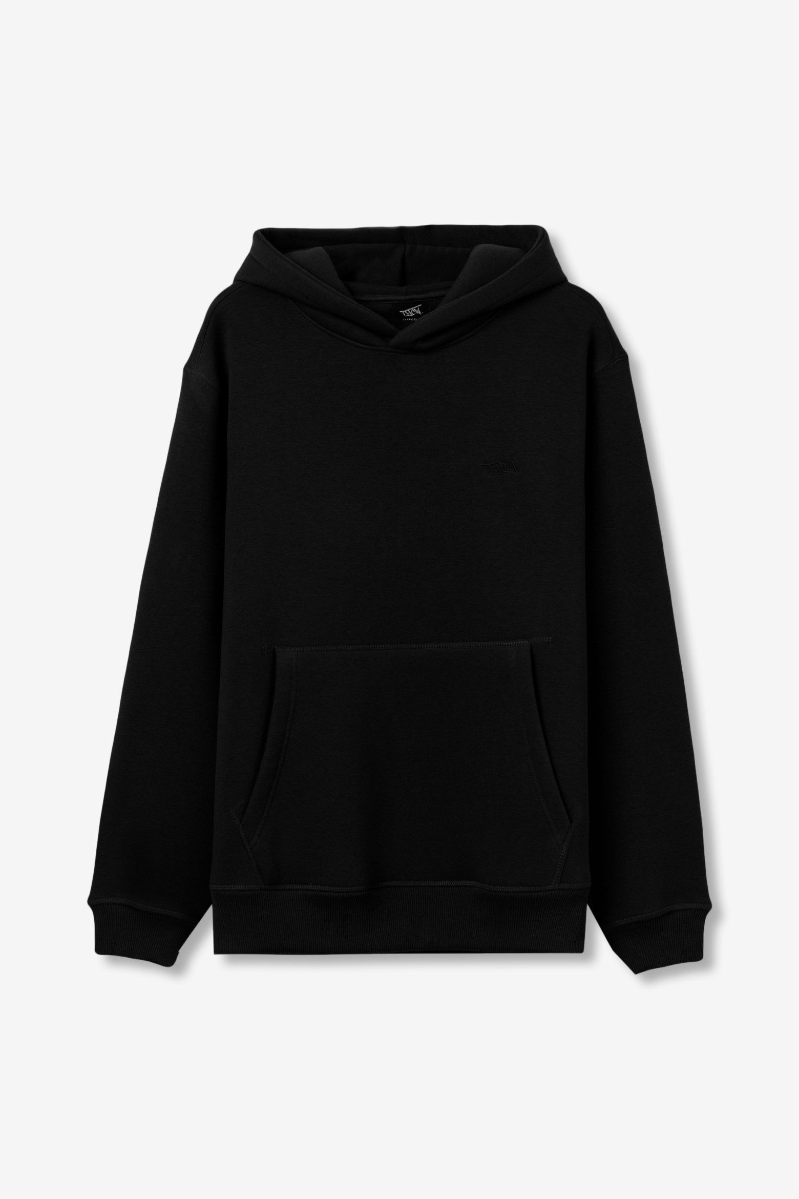 Black Minimalist Hoodie