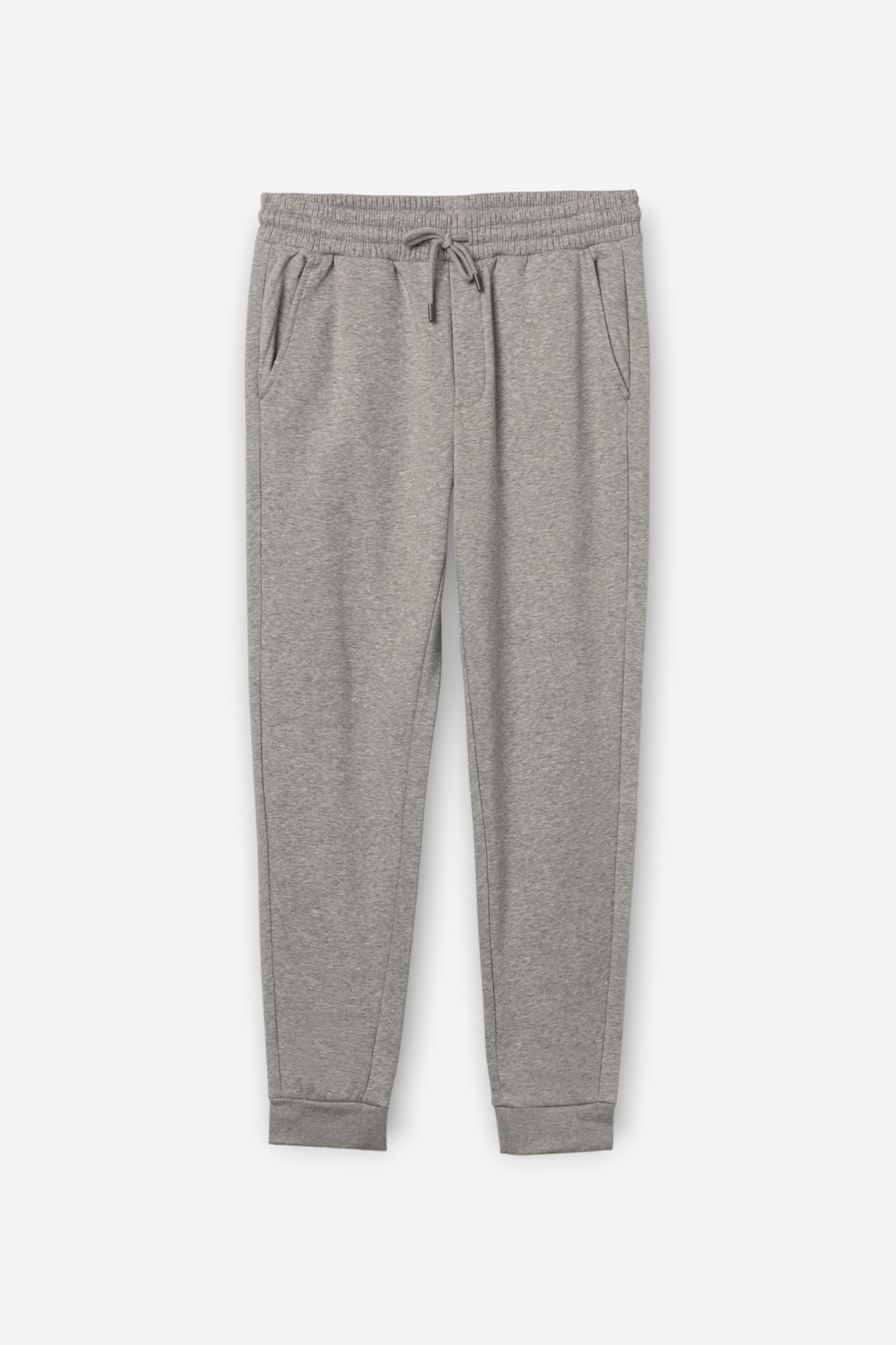 Calças slim fit cinza