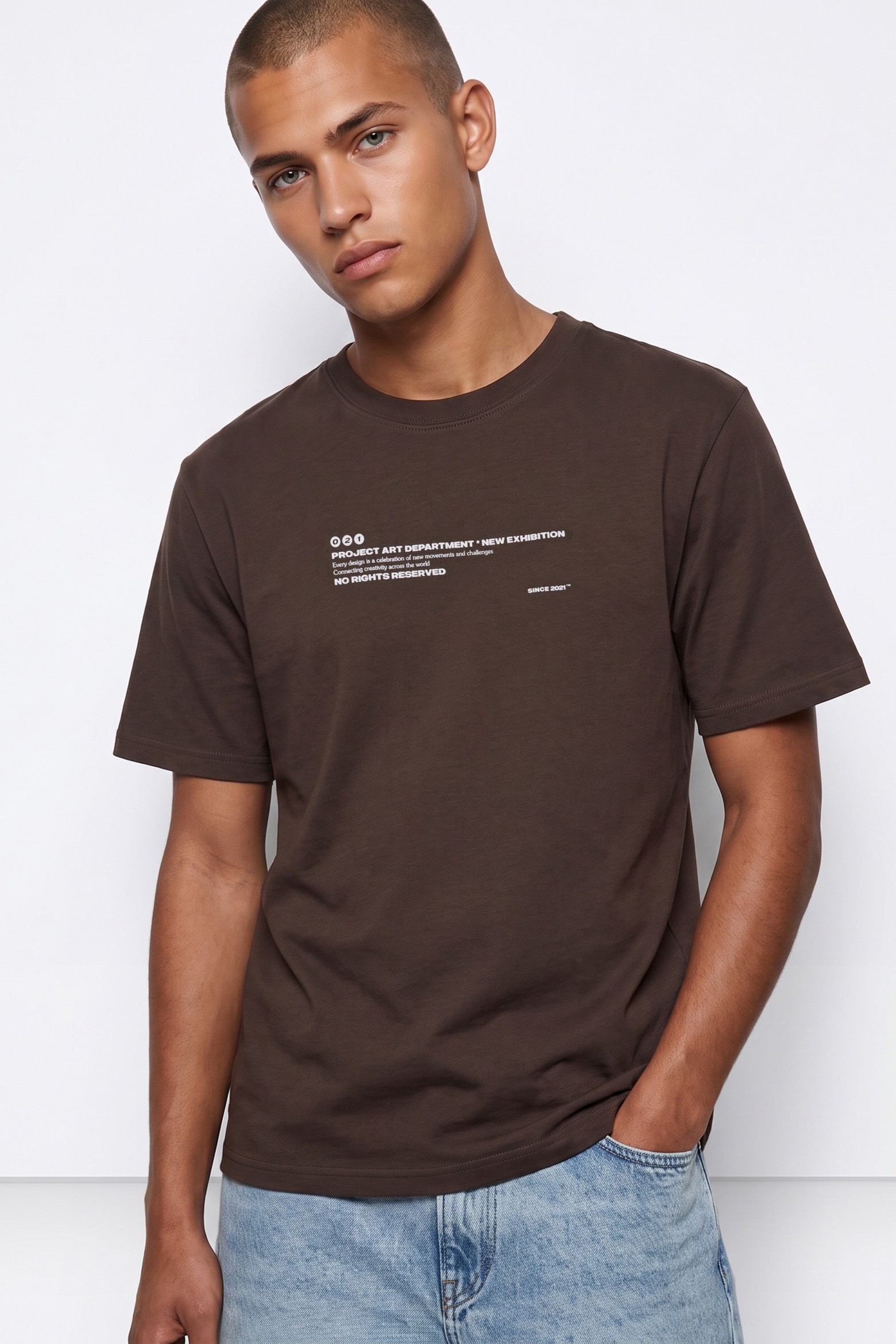 Chocolate Short Sleeve Tee