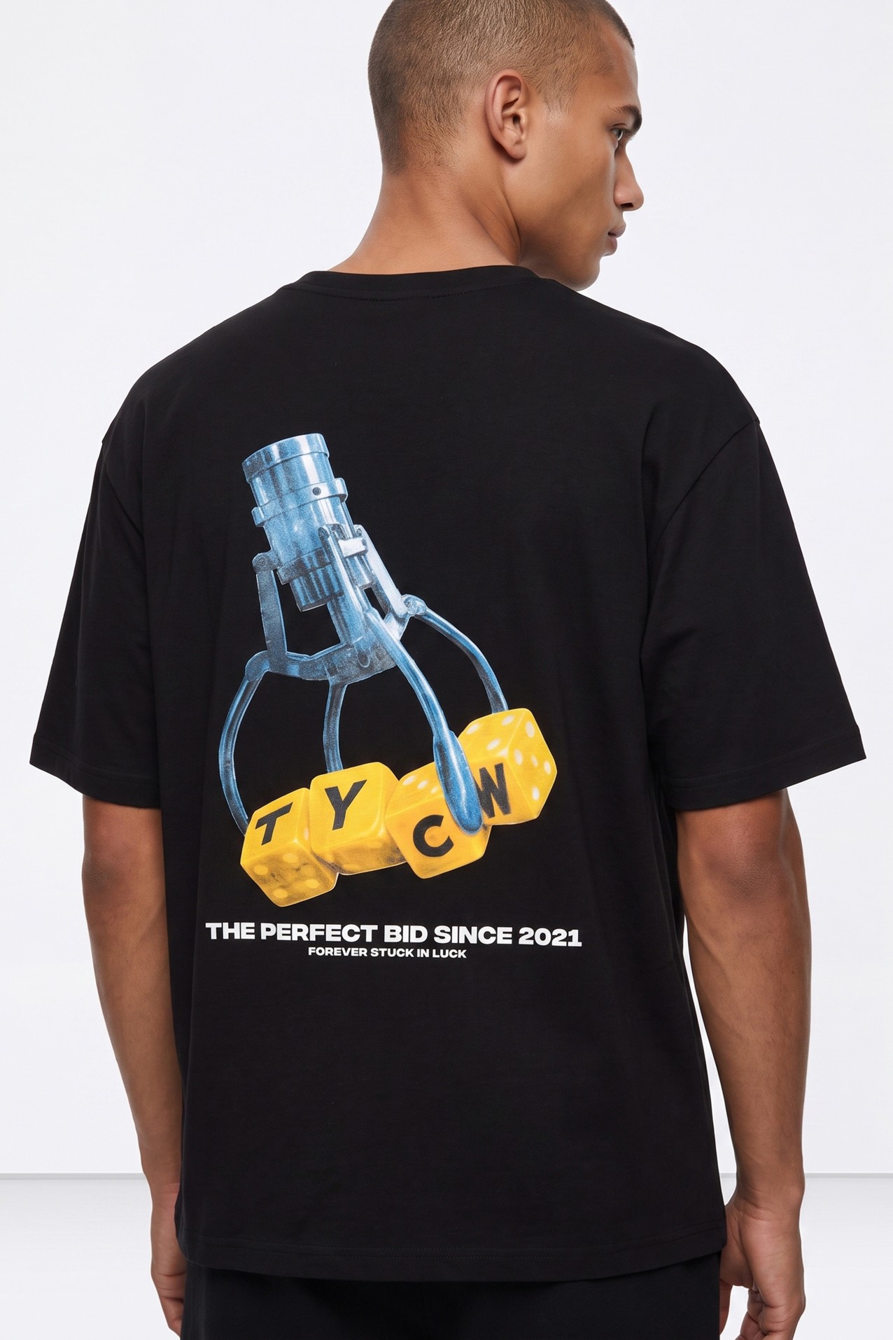 Black Retro Graphic T-shirt