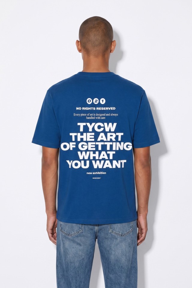 Oversize Urban Blue Tee