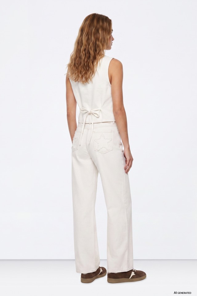 Wide Leg White Jeans Wide Leg White Jeans