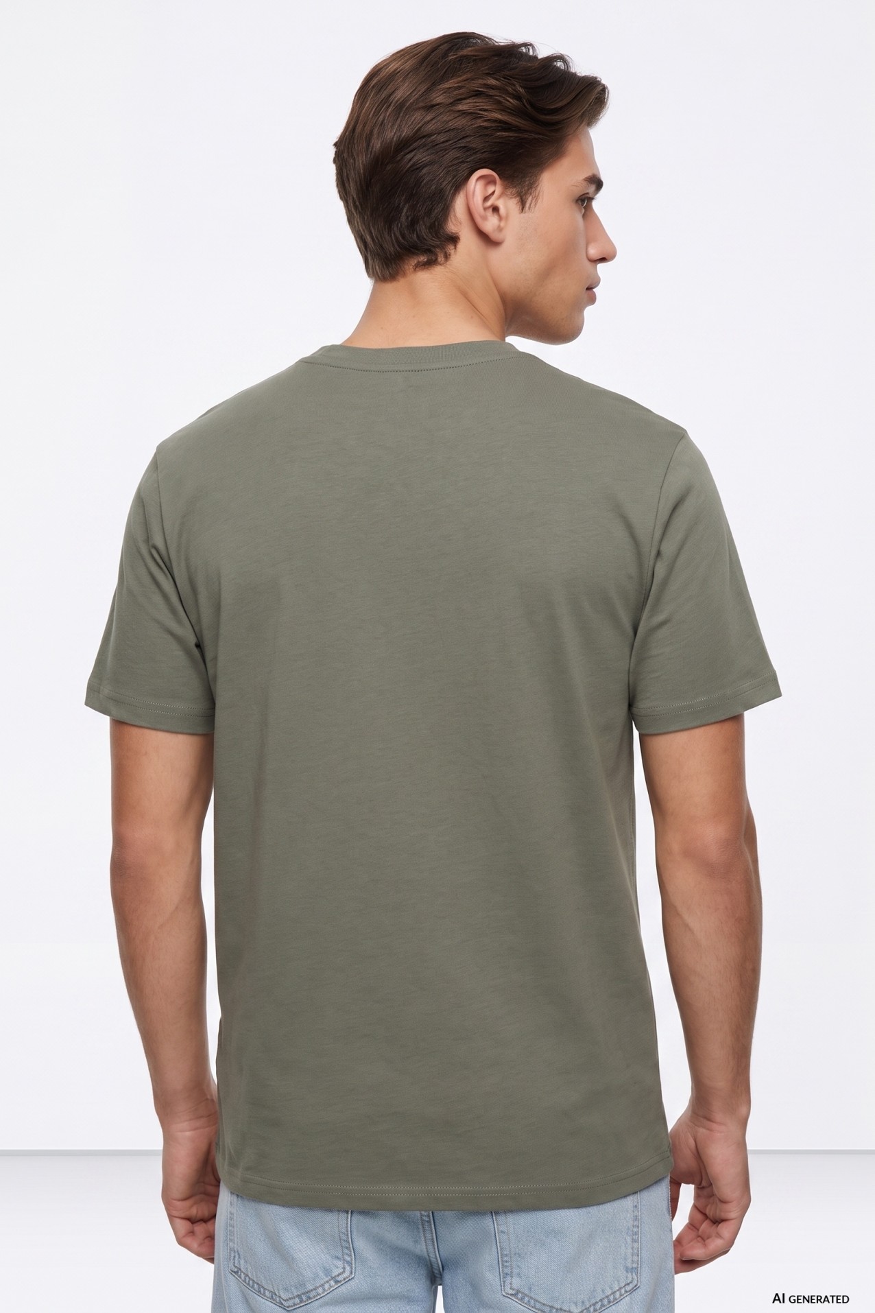Camiseta verde logo TIFFOSI