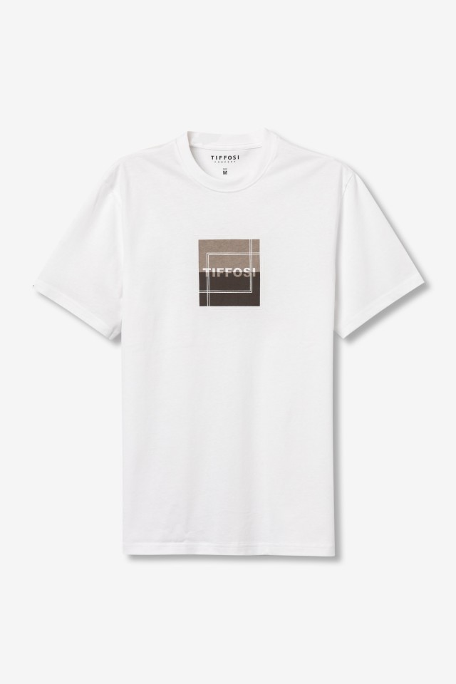 Camiseta blanca con gráfico