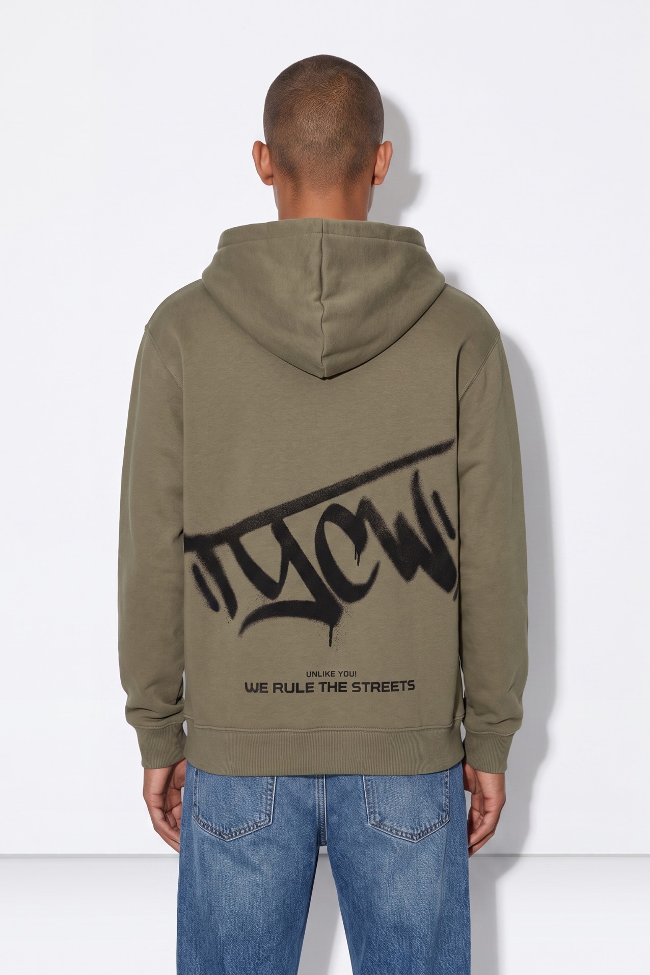 Basic beige hoodie design